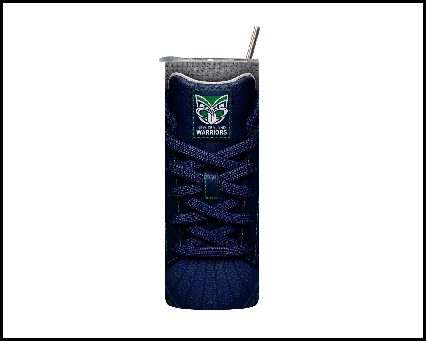 New Zealand Warriors Side-stripe Shoe Inspired Tumbler