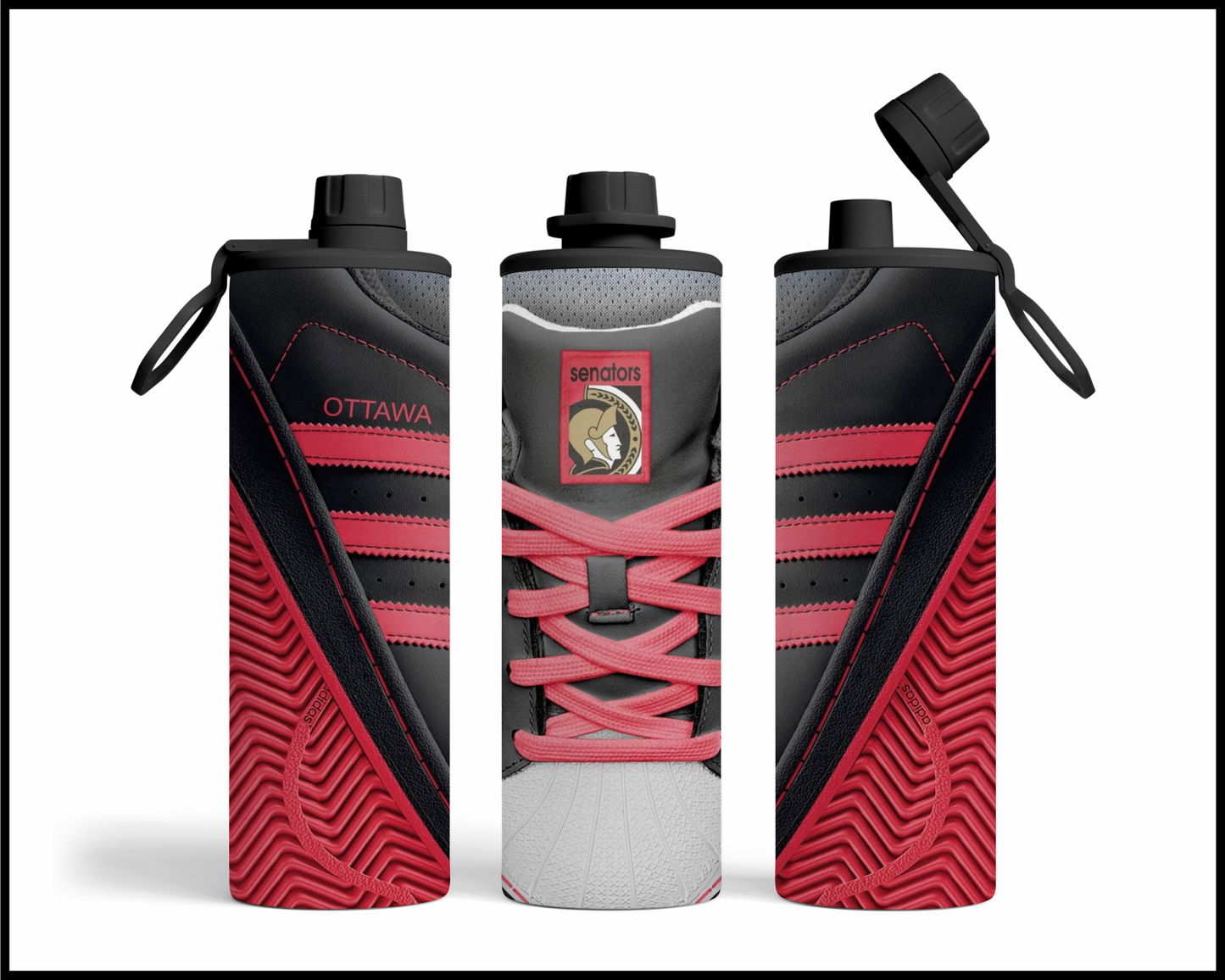 Ottawa Senators Shoe Inspired Tumbler (019)