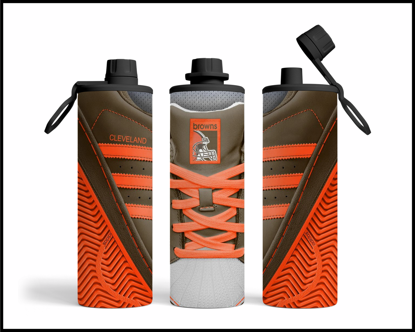 Cleveland Browns Shoe Inspired Tumbler (019)