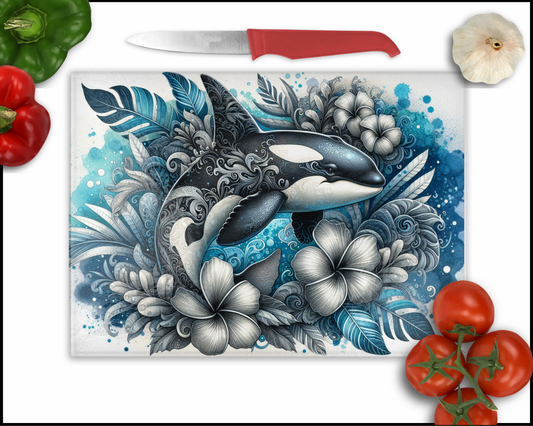 Orca Sublimated Cutting Board (019)