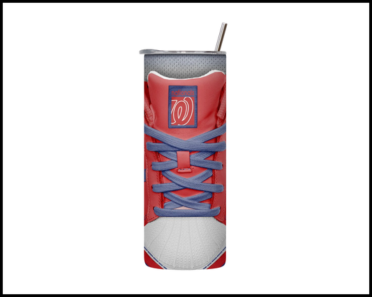 Washington Nationals Shoe Inspired Tumbler (019)
