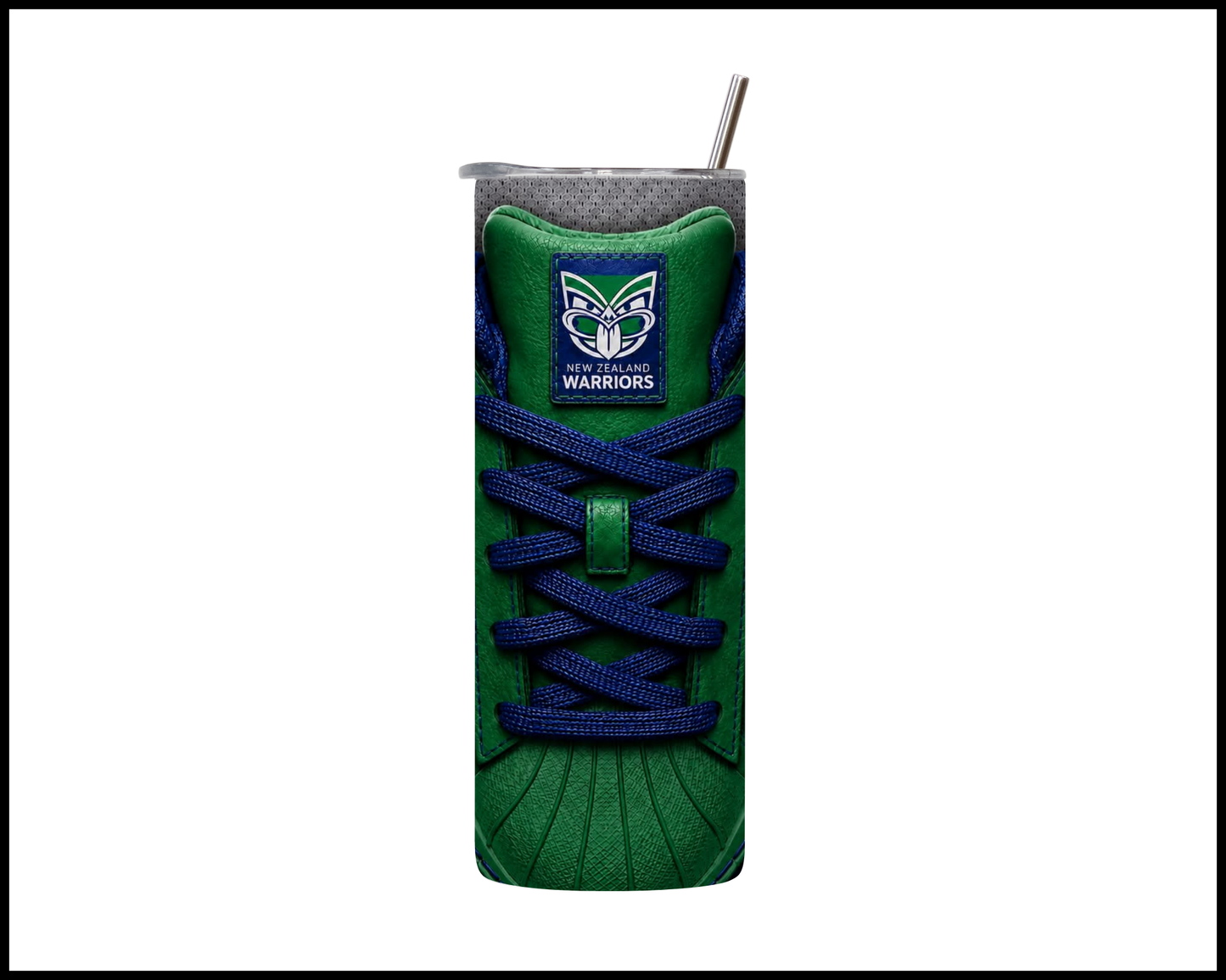 New Zealand Warriors Side-stripe Shoe Inspired Tumbler