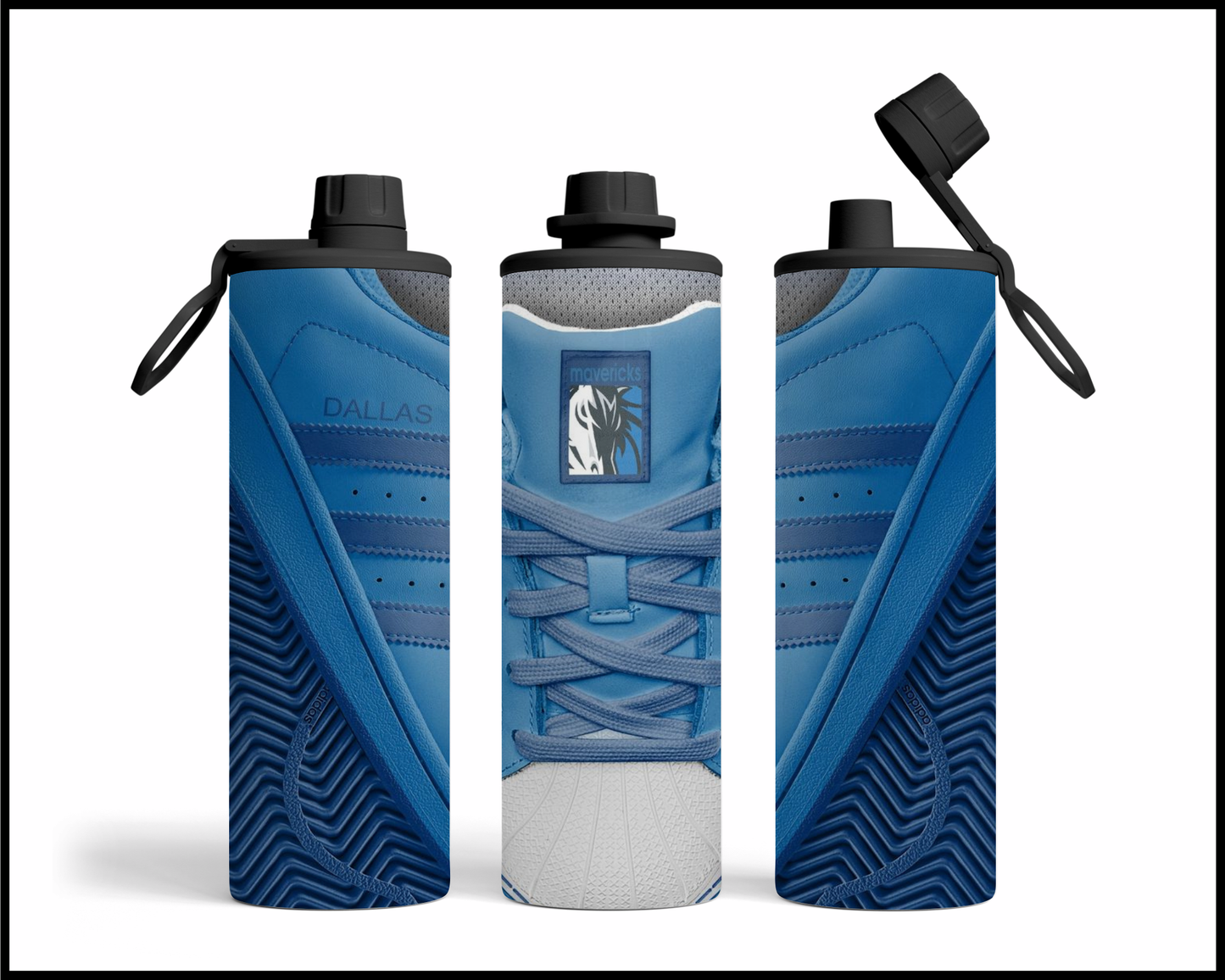 Dalas Mavericks Shoe Inspired Tumbler (020)