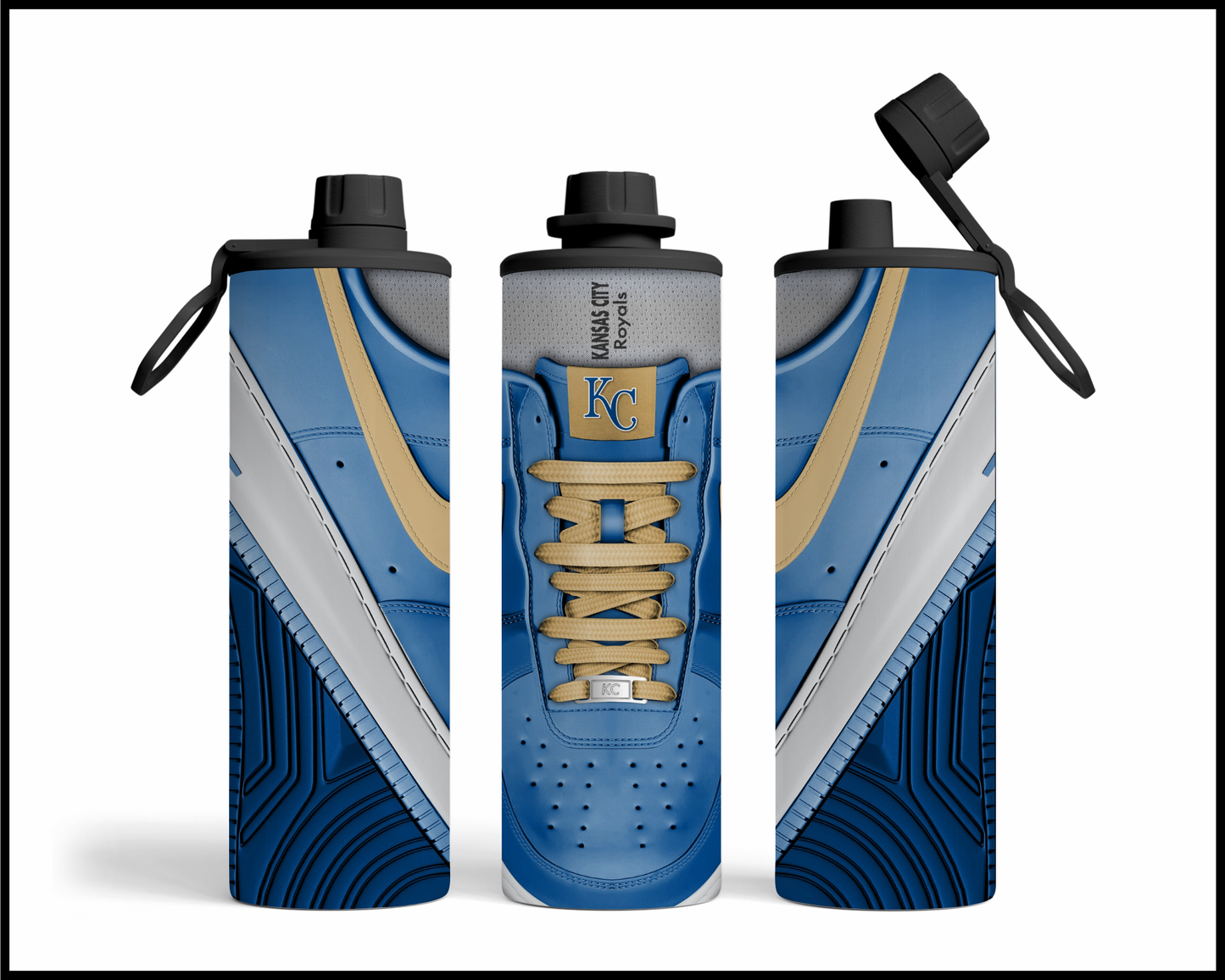Kansas City Royals Shoe Inspired Tumbler (020)