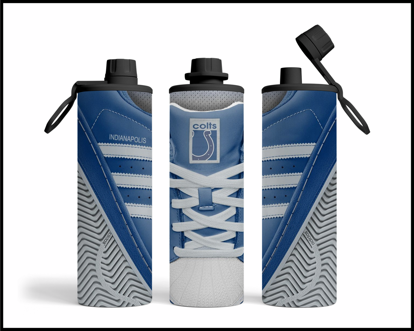 Indianapolis Colts Shoe Inspired Tumbler (020)