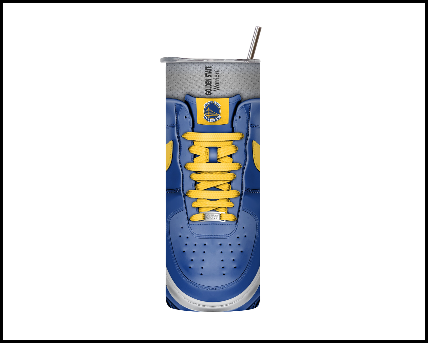 Golden State Warriors Shoe Inspired Tumbler (020)