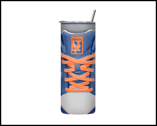 New York Mets Shoe Inspired Tumbler (020)