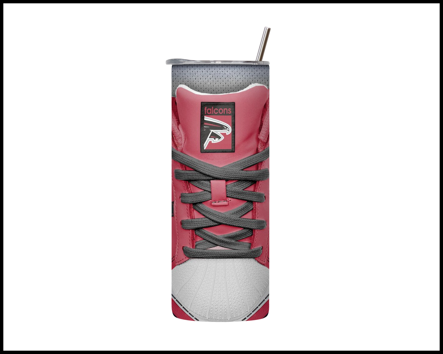Atlanta Falcons Shoe Inspired Tumbler (021)
