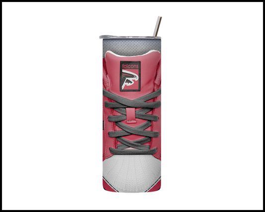 Atlanta Falcons Shoe Inspired Tumbler (021)