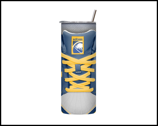 Buffalo Sabres Shoe Inspired Tumbler (021)