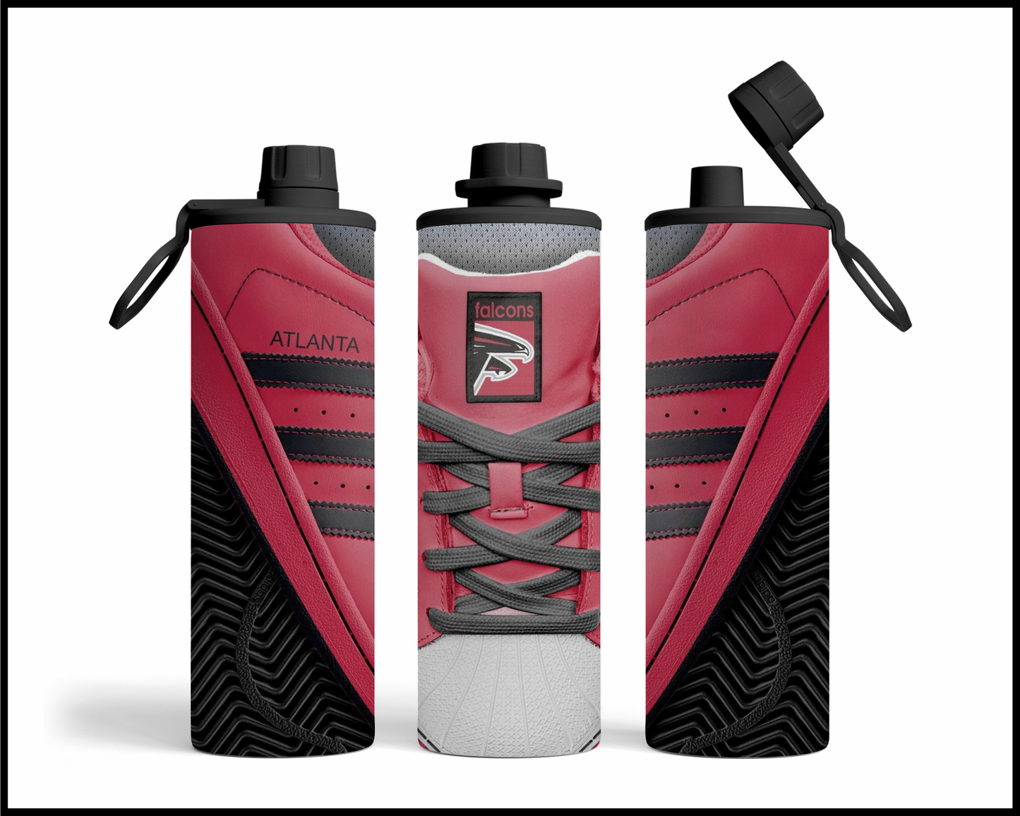 Atlanta Falcons Shoe Inspired Tumbler (021)