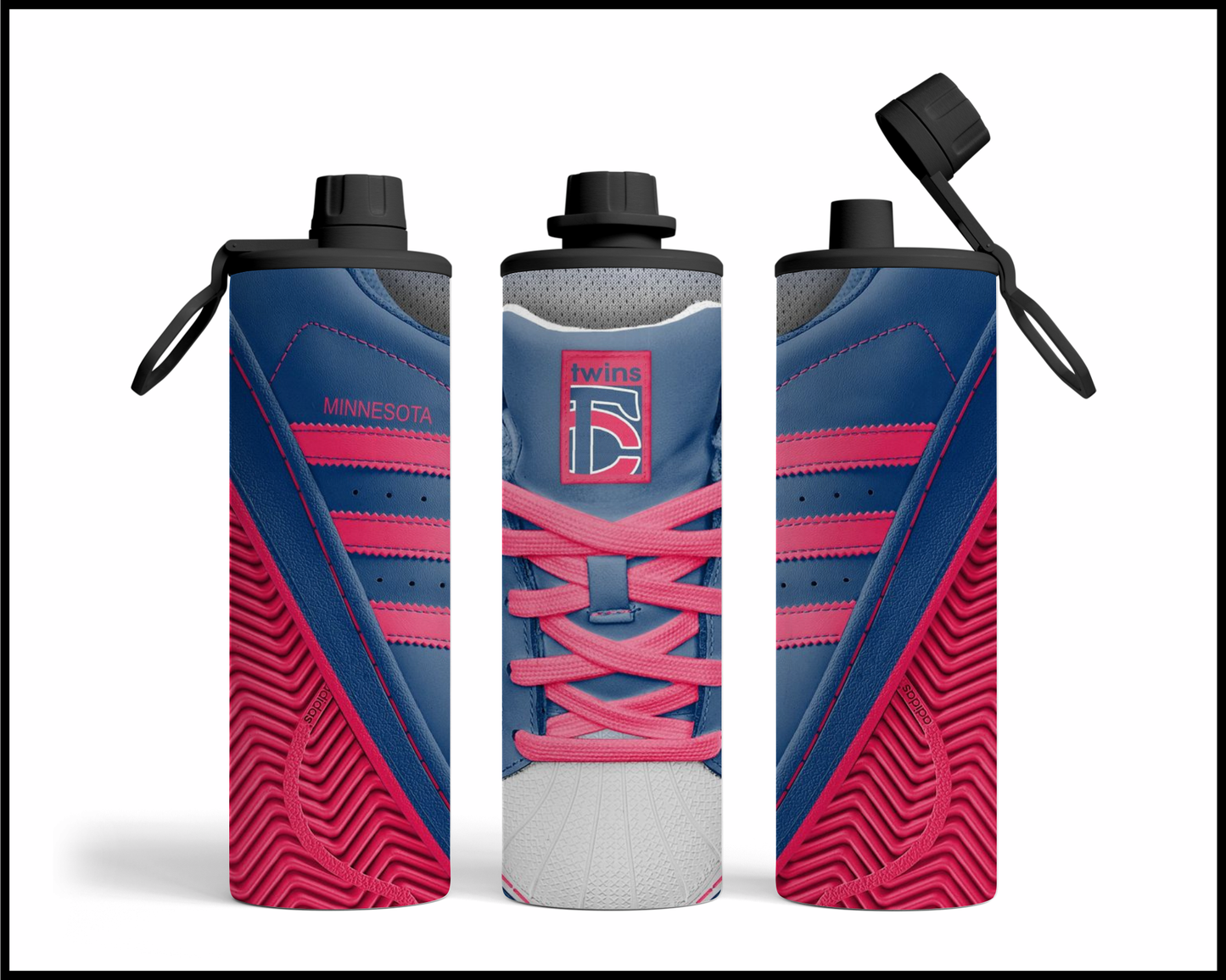 Minnesota Twins Shoe Inspired Tumbler (021)
