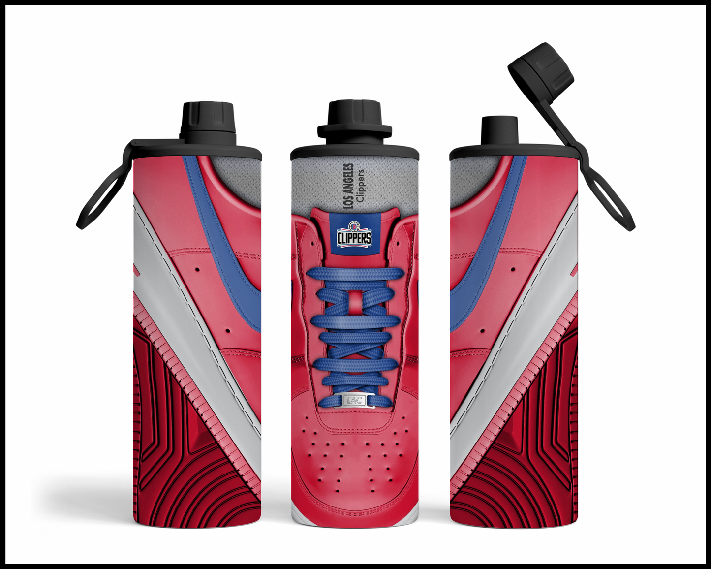 Los Angeles Clippers Shoe Inspired Tumbler (022)