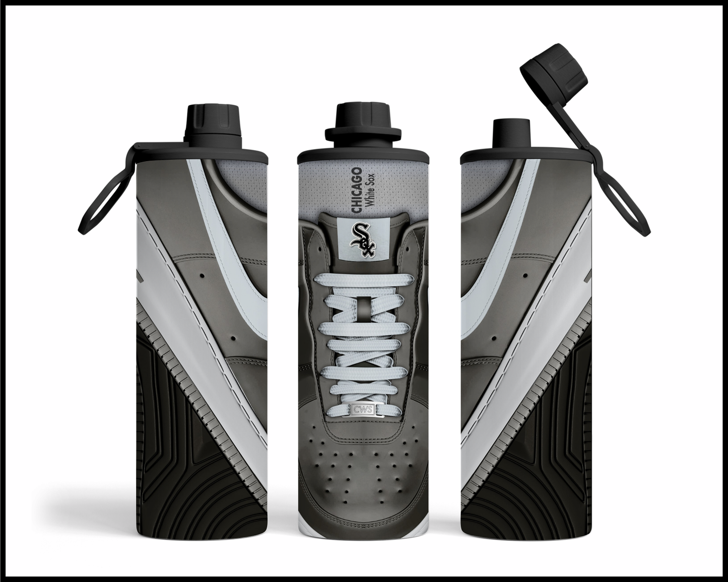 Chicago White Sox Shoe Inspired Tumbler (022)