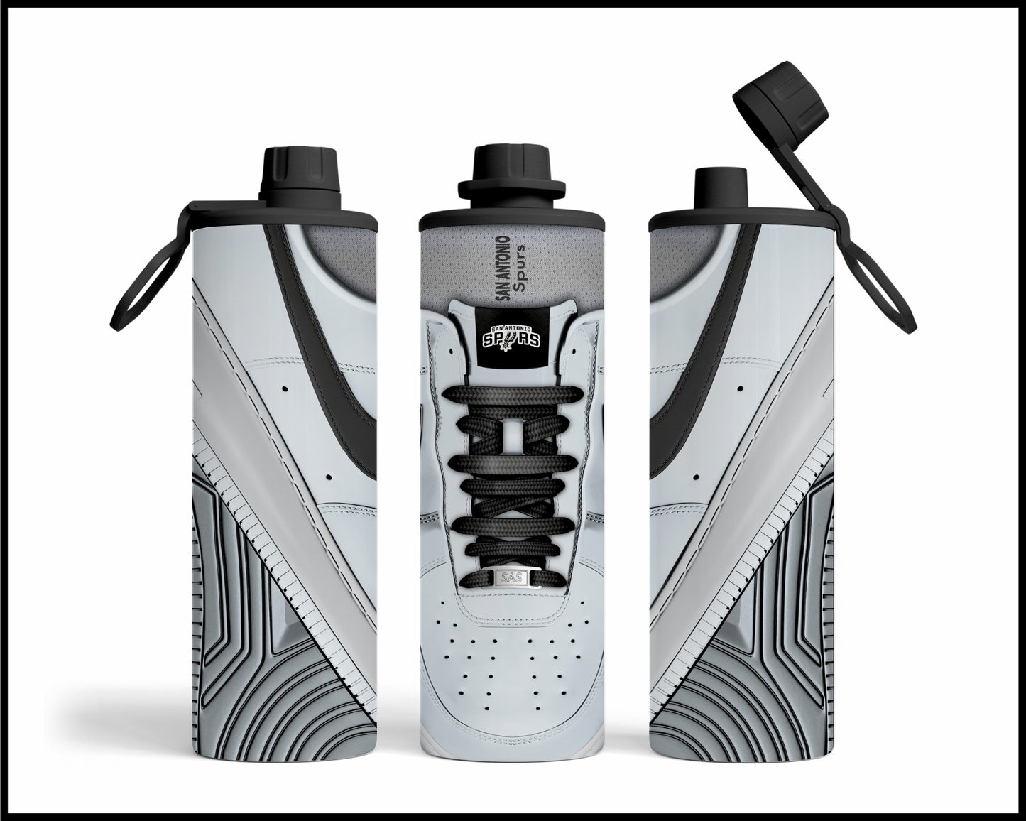 San Antonio Spurs Shoe Inspired Tumbler (023)