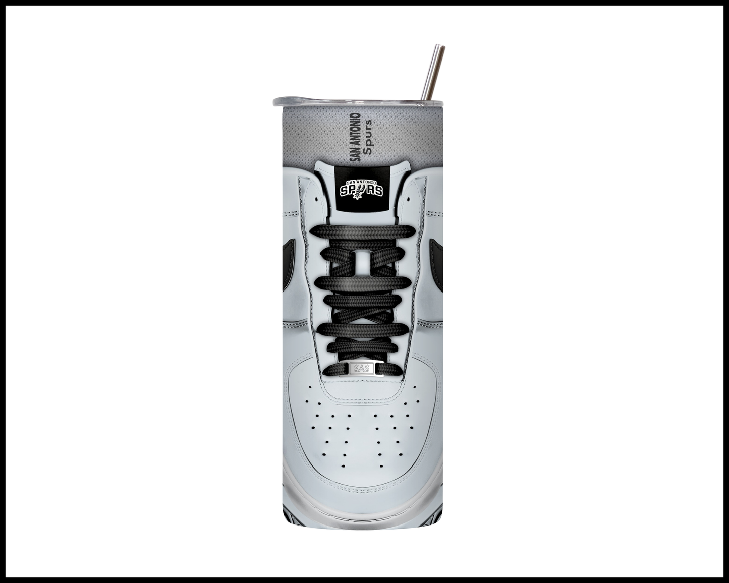 San Antonio Spurs Shoe Inspired Tumbler (023)
