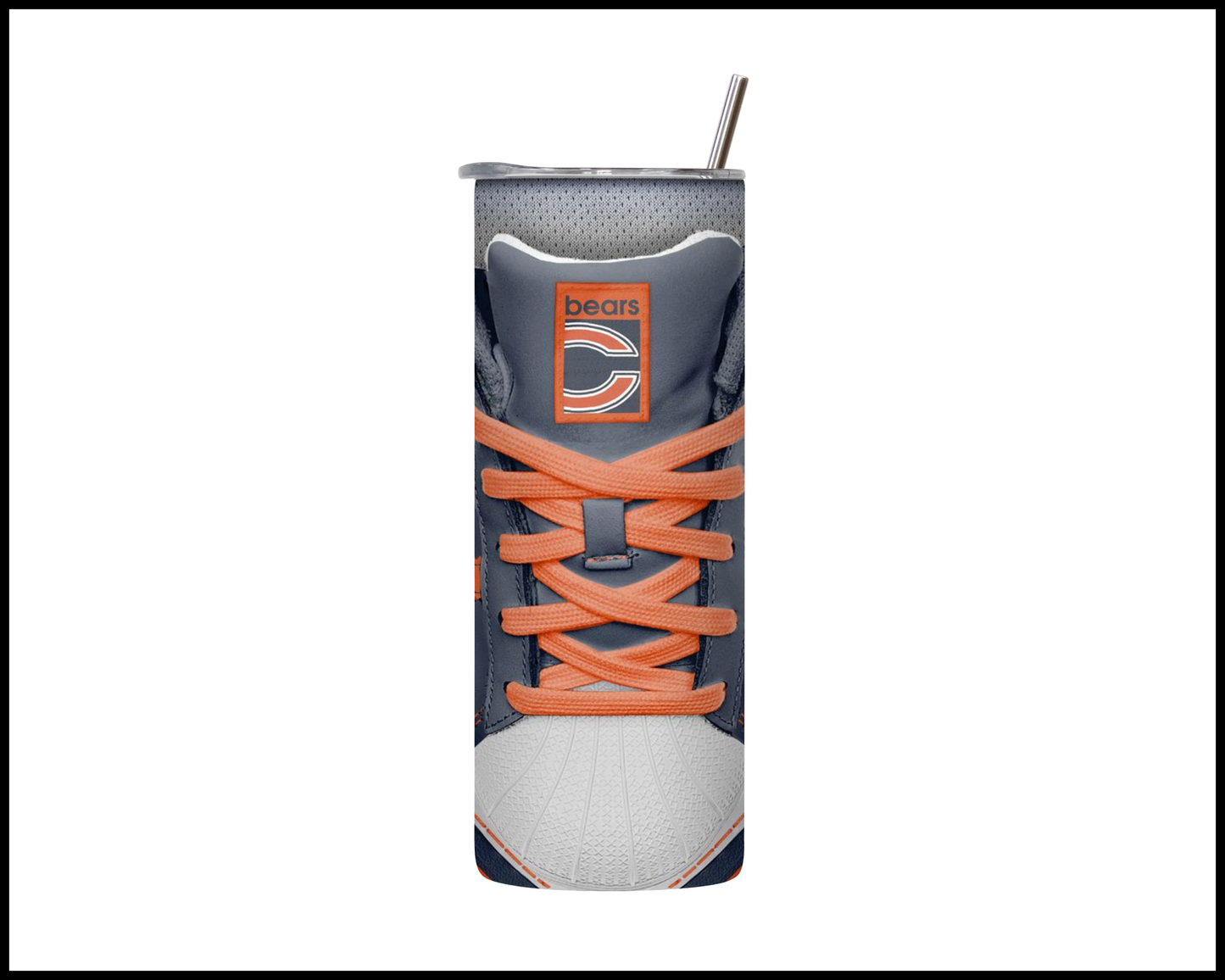 Chicago Bears Shoe Inspired Tumbler (024)