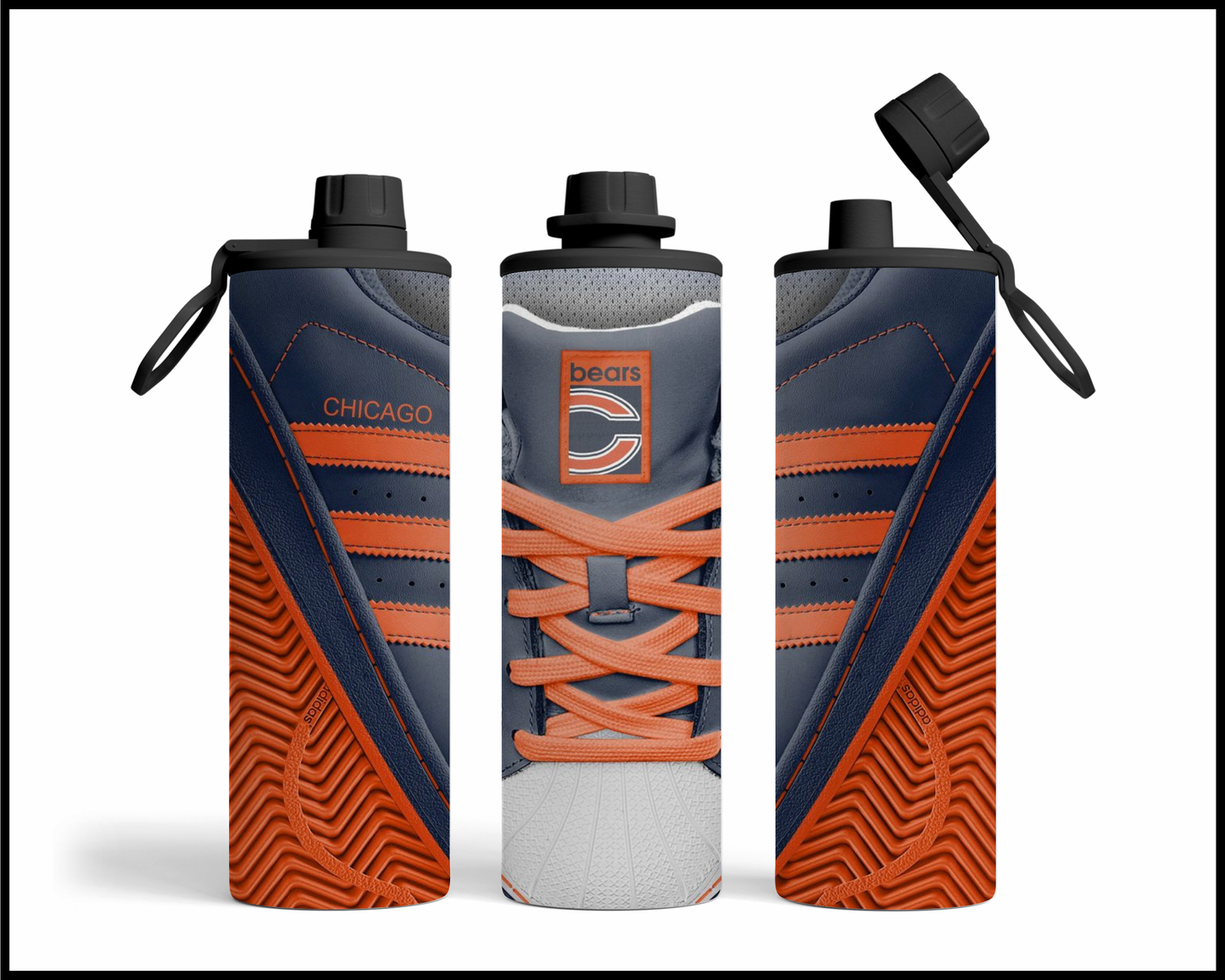 Chicago Bears Shoe Inspired Tumbler (024)