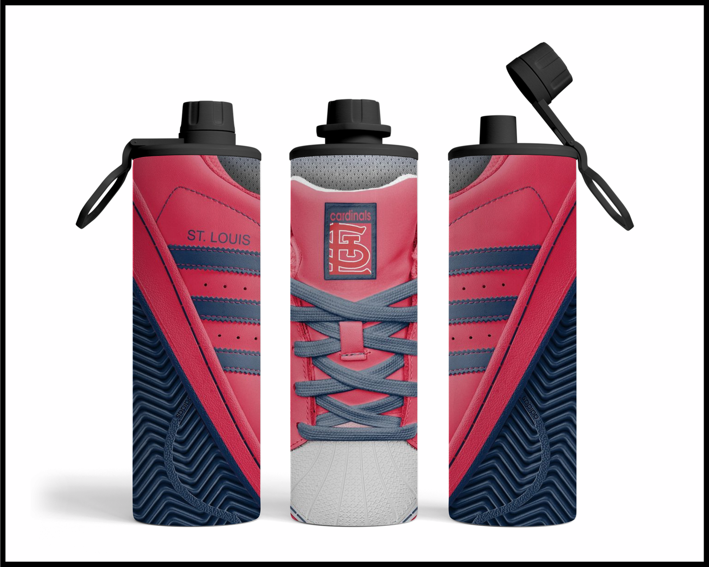 St Louis Cardinals Shoe Inspired Tumbler (024)