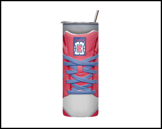 Los Angeles Clippers Shoe Inspired Tumbler (025)