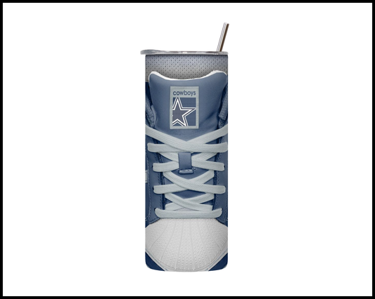 Dallas Cowboys Shoe Inspired Tumbler (025)