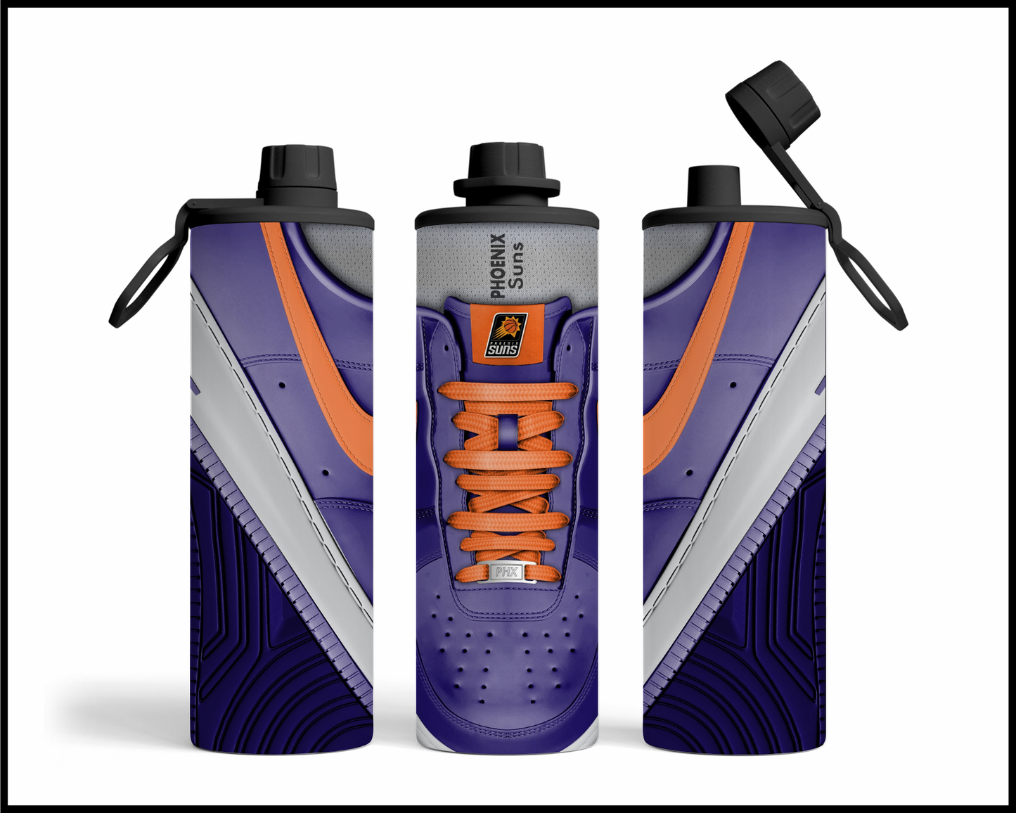 Phoenix Suns Shoe Inspired Tumbler (025)