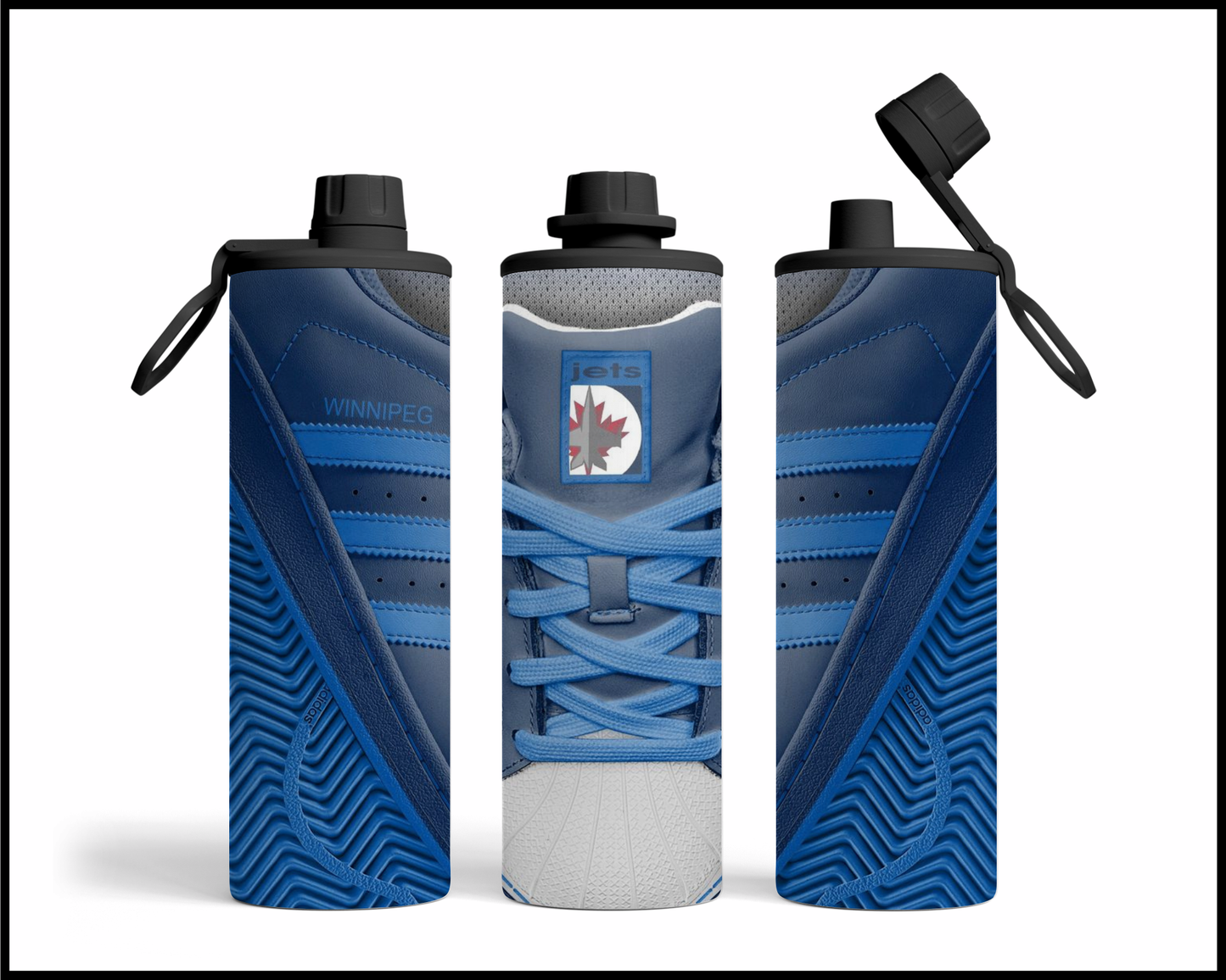Winnipeg Jets Shoe Inspired Tumbler (025)