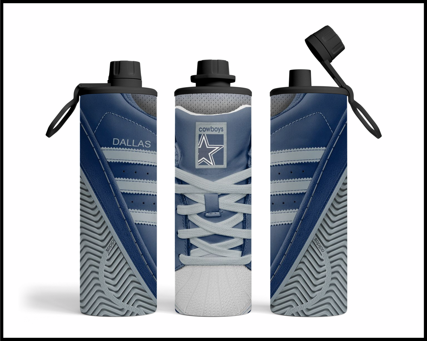 Dallas Cowboys Shoe Inspired Tumbler (025)