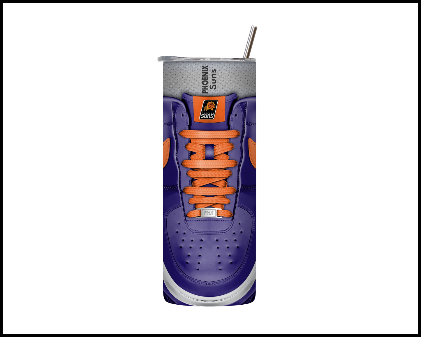 Phoenix Suns Shoe Inspired Tumbler (025)