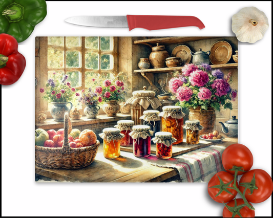 Country Kitchen Sublimated Cutting Board (026)