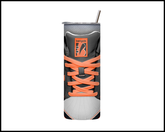 Cincinnati Bengals Shoe Inspired Tumbler (027)