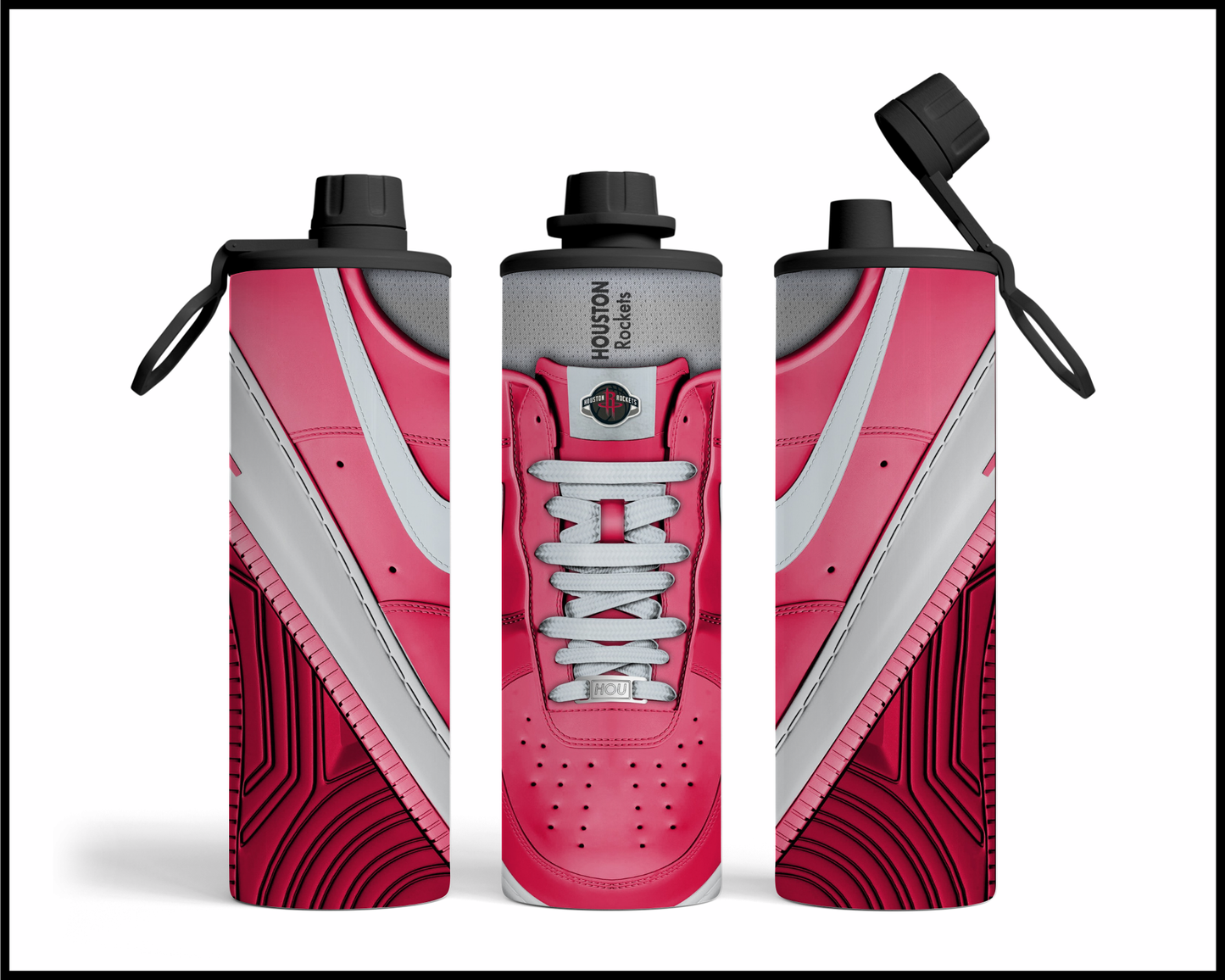 Houston Rockets Shoe Inspired Tumbler (027)