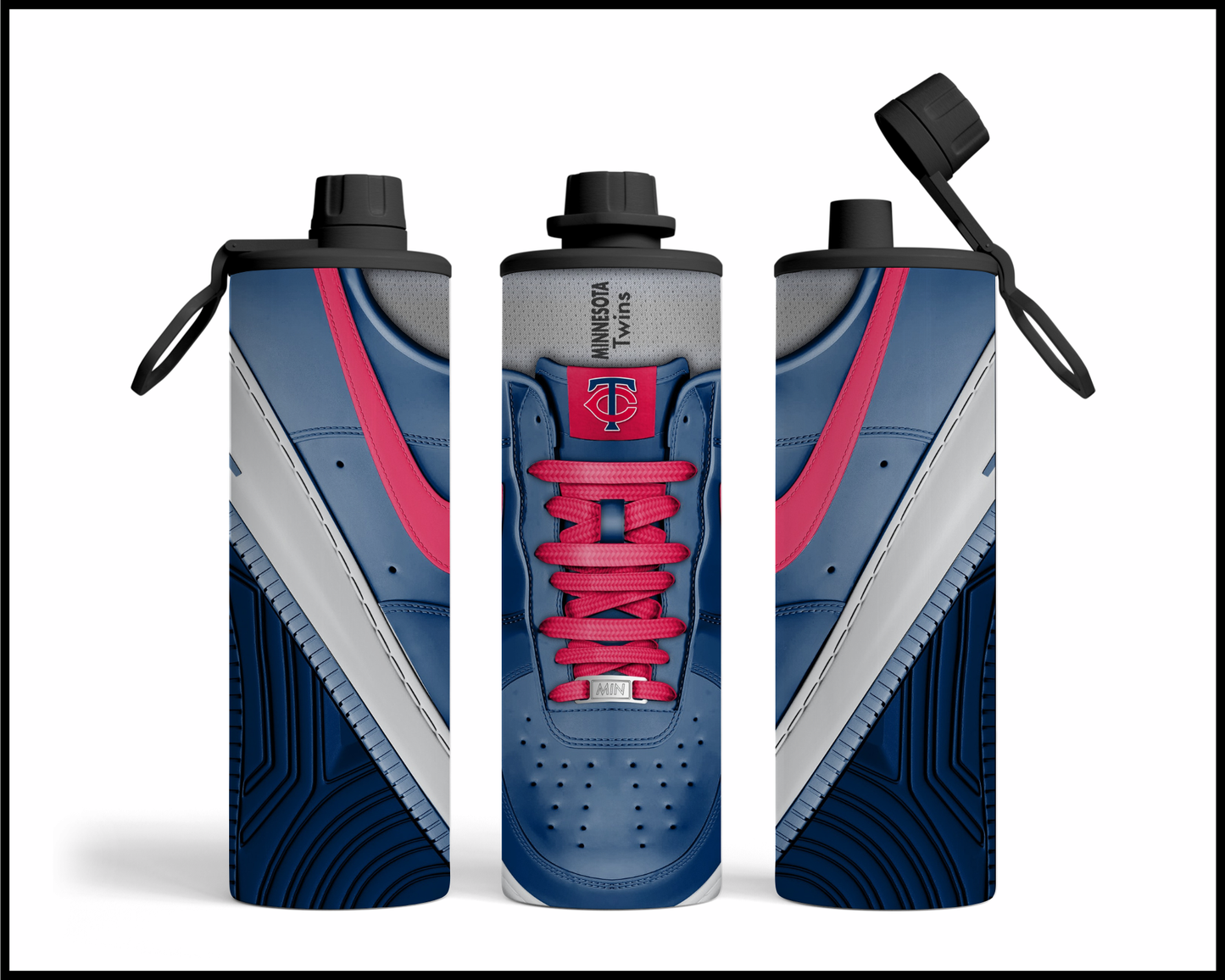 Minnesota Twins Shoe Inspired Tumbler (027)