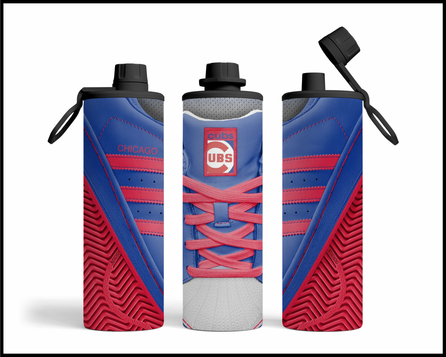 Chicago Cubs Shoe Inspired Tumbler (027)