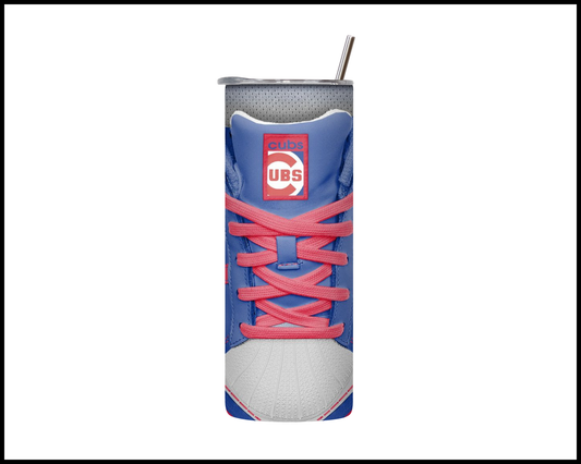 Chicago Cubs Shoe Inspired Tumbler (027)