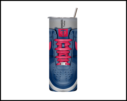 Minnesota Twins Shoe Inspired Tumbler (027)