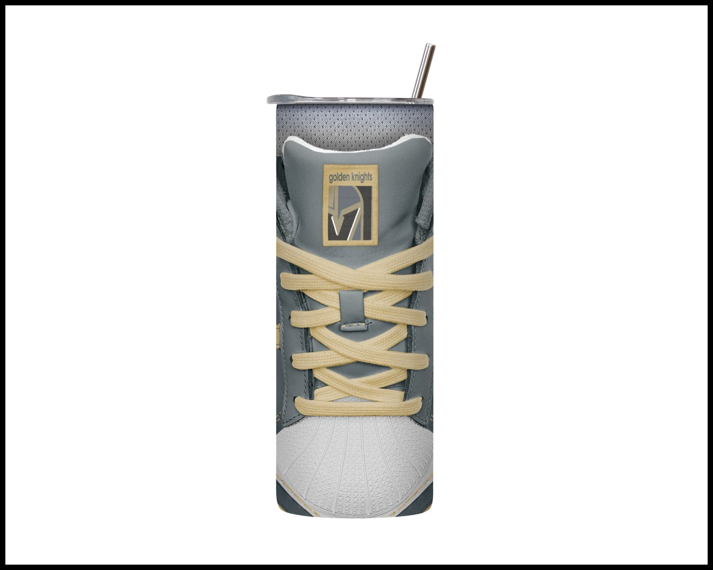 Vegas Golden Knights Shoe Inspired Tumbler (028)