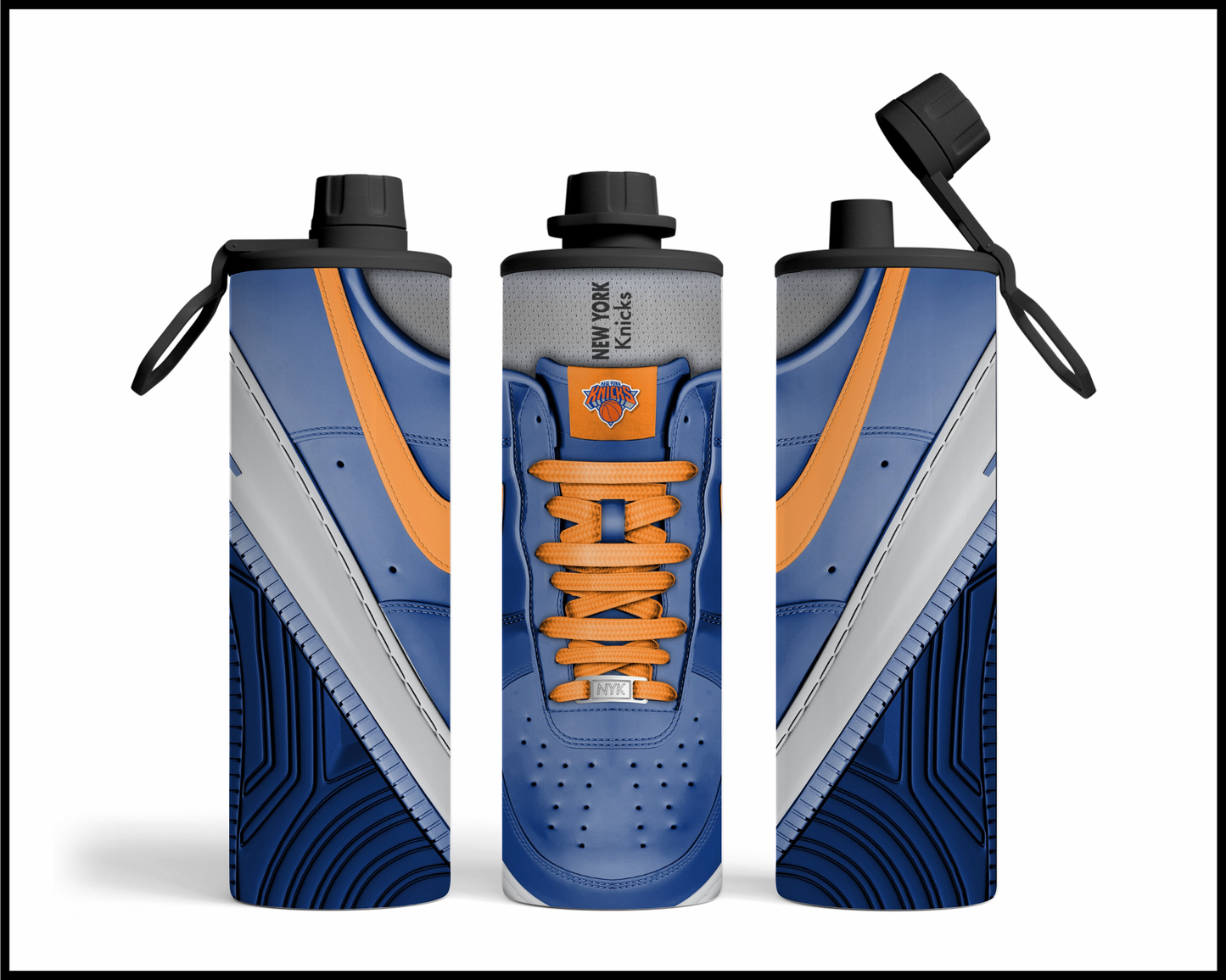 New York Knicks Shoe Inspired Tumbler (028)