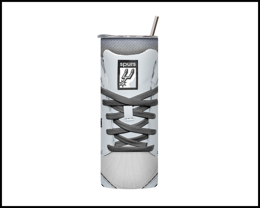 San Antonio Spurs Shoe Inspired Tumbler (028)