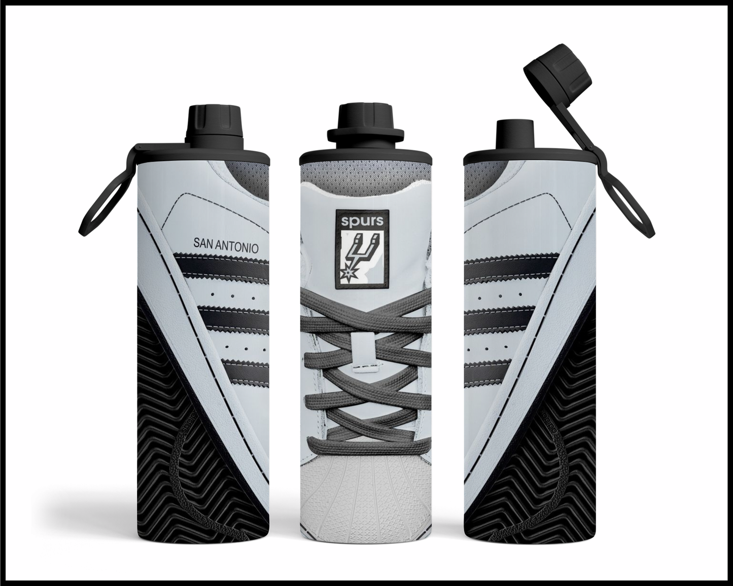 San Antonio Spurs Shoe Inspired Tumbler (028)