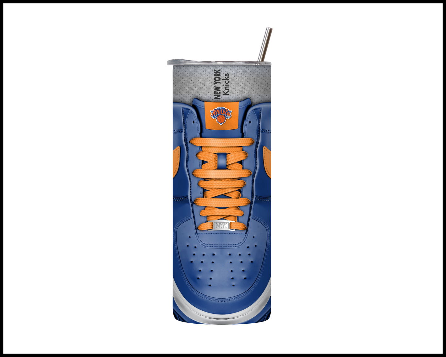 New York Knicks Shoe Inspired Tumbler (028)