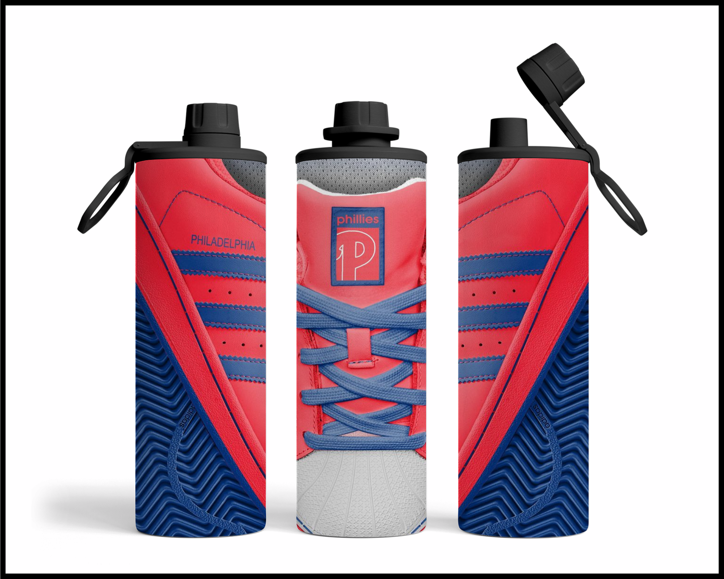 Philadelphia Phillies Shoe Inspired Tumbler (028)