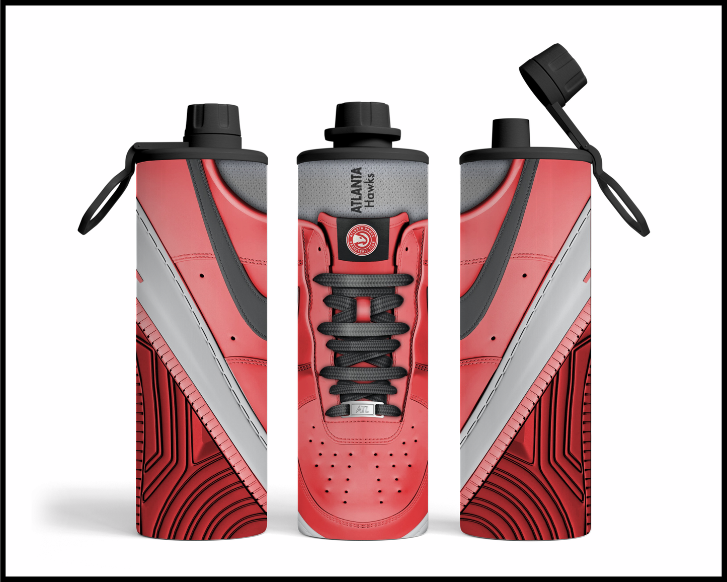 Atlanta Hawks Shoe Inspired Tumbler (029)