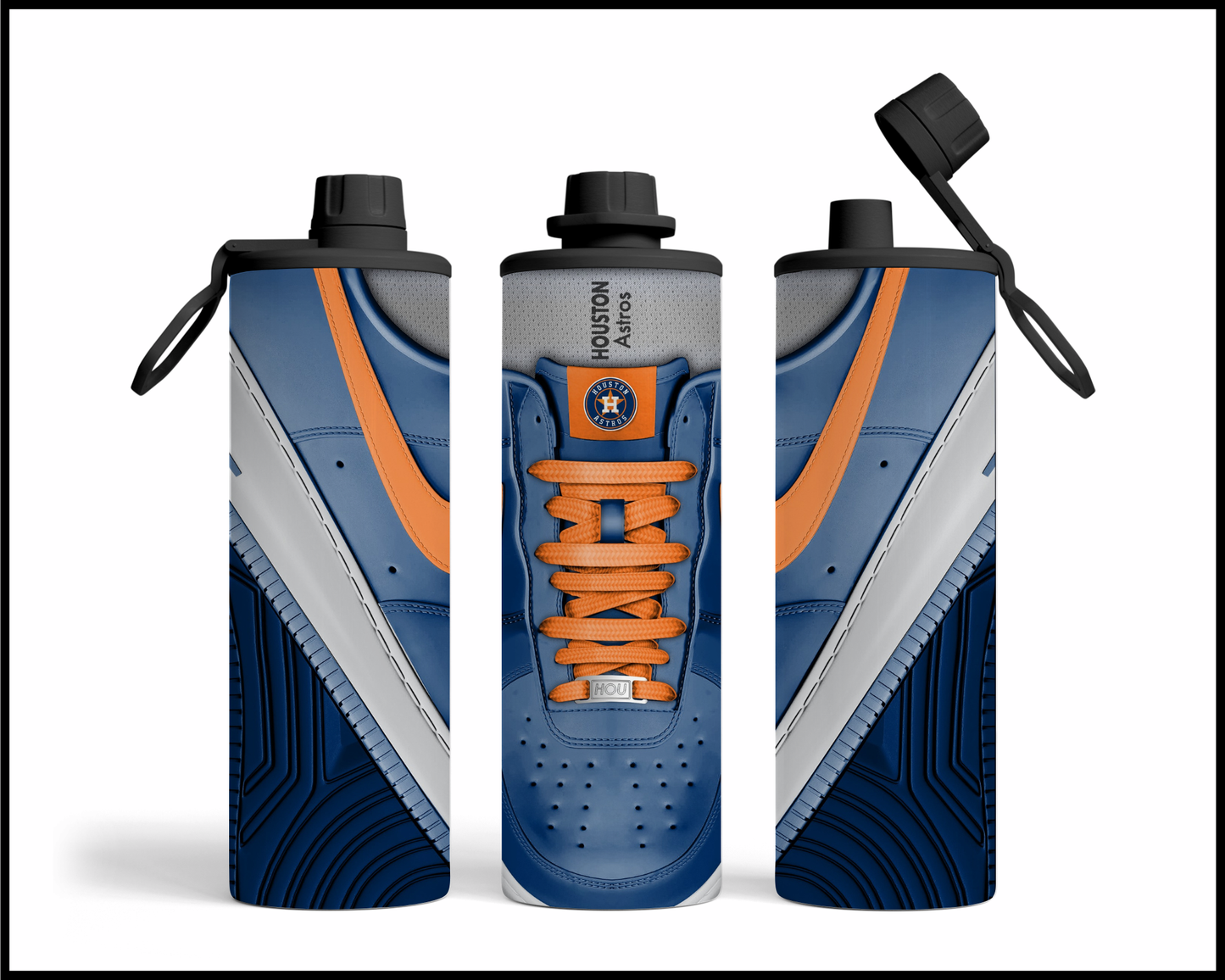 Houston Astros Shoe Inspired Tumbler (029)