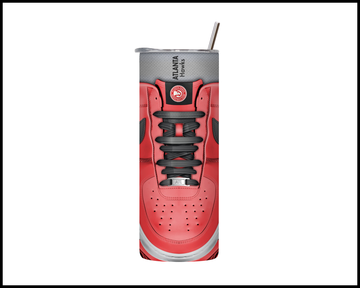 Atlanta Hawks Shoe Inspired Tumbler (029)