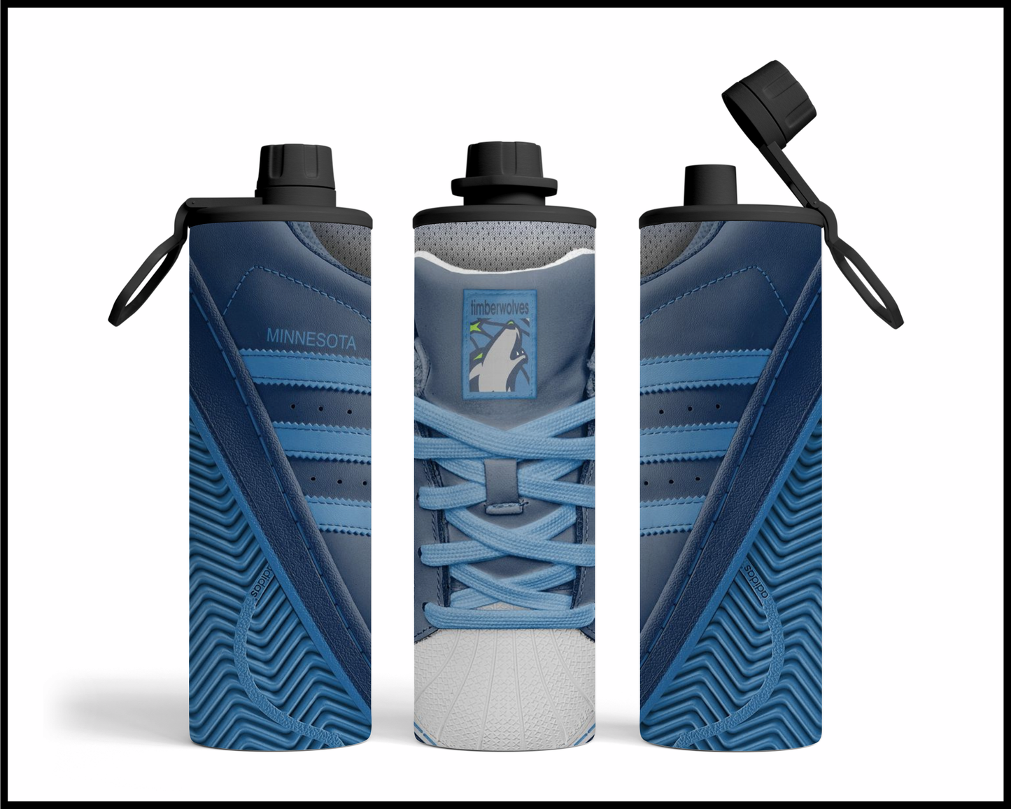 Minnesota Timberwolves Shoe Inspired Tumbler (029)
