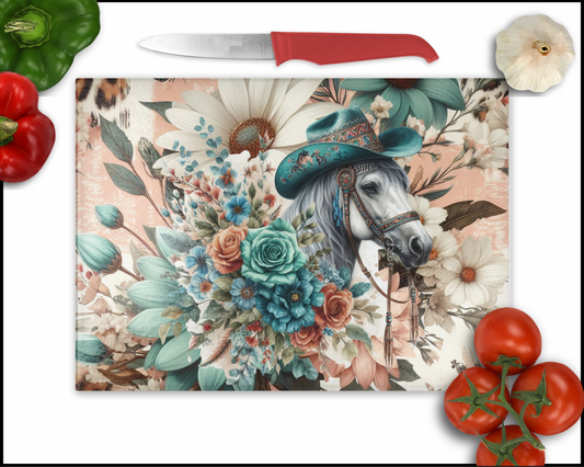 Horse Sublimated Cutting Board (029)