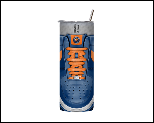 Houston Astros Shoe Inspired Tumbler (029)