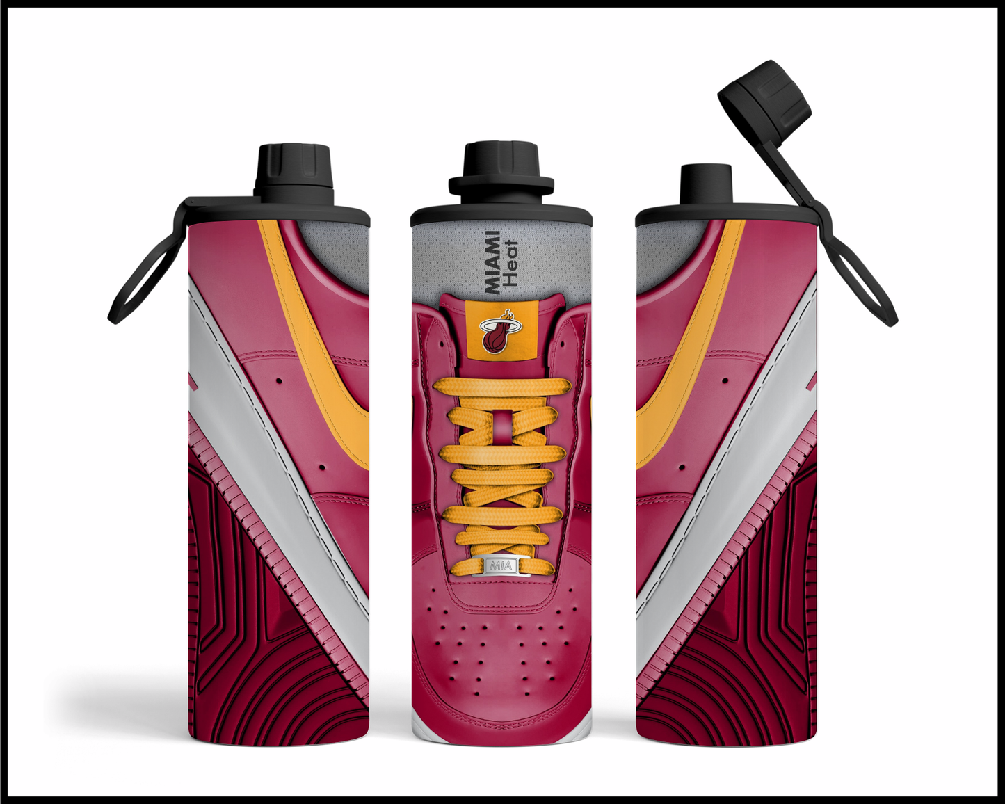 Miami Heat Shoe Inspired Tumbler (030)