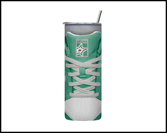 Dallas Stars Shoe Inspired Tumbler (030)